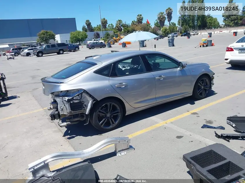 2025 Acura Integra A-Spec VIN: 19UDE4H39SA018245 Lot: 45354083