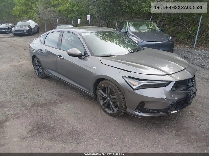 2025 Acura Integra A-Spec VIN: 19UDE4H3XSA005536 Lot: 45375459