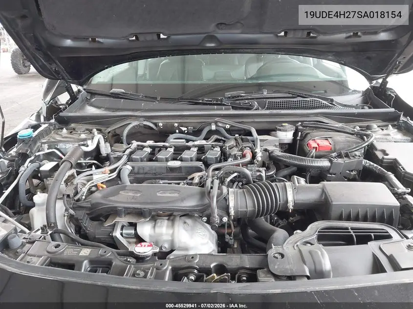 2025 Acura Integra VIN: 19UDE4H27SA018154 Lot: 45529941