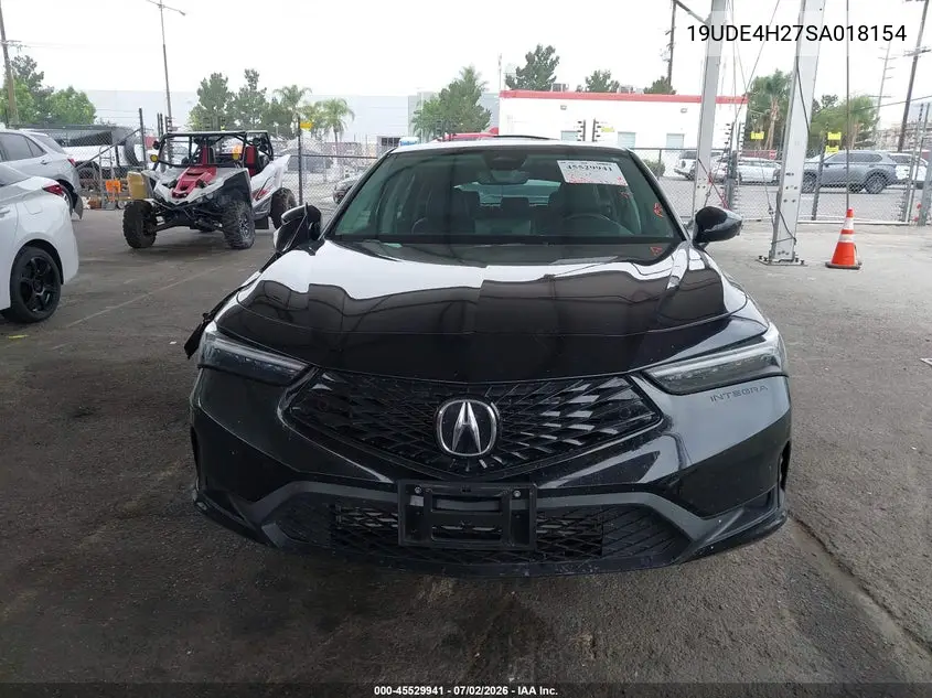 2025 Acura Integra VIN: 19UDE4H27SA018154 Lot: 45529941