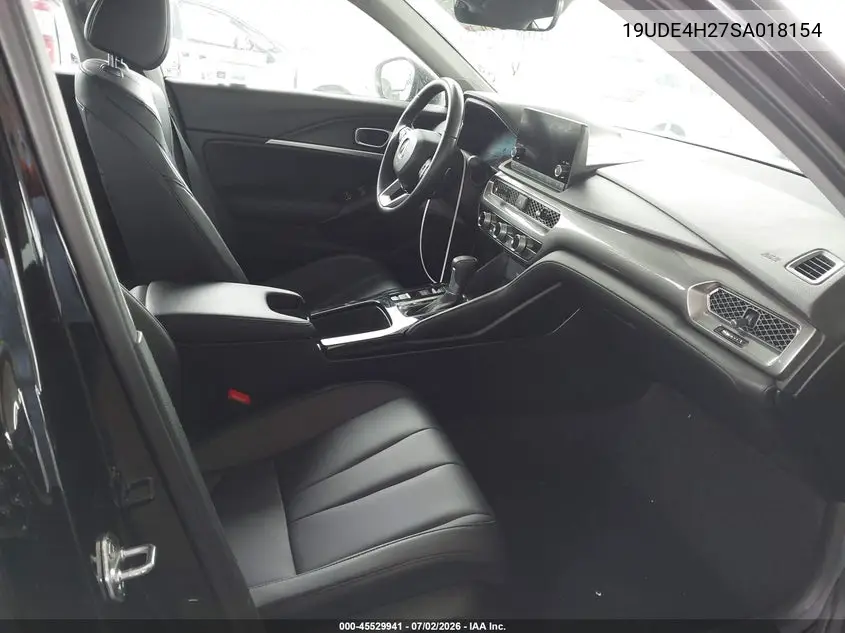 2025 Acura Integra VIN: 19UDE4H27SA018154 Lot: 45529941
