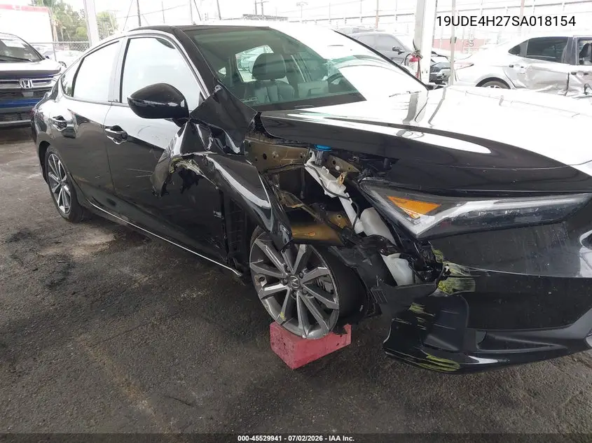 2025 Acura Integra VIN: 19UDE4H27SA018154 Lot: 45529941