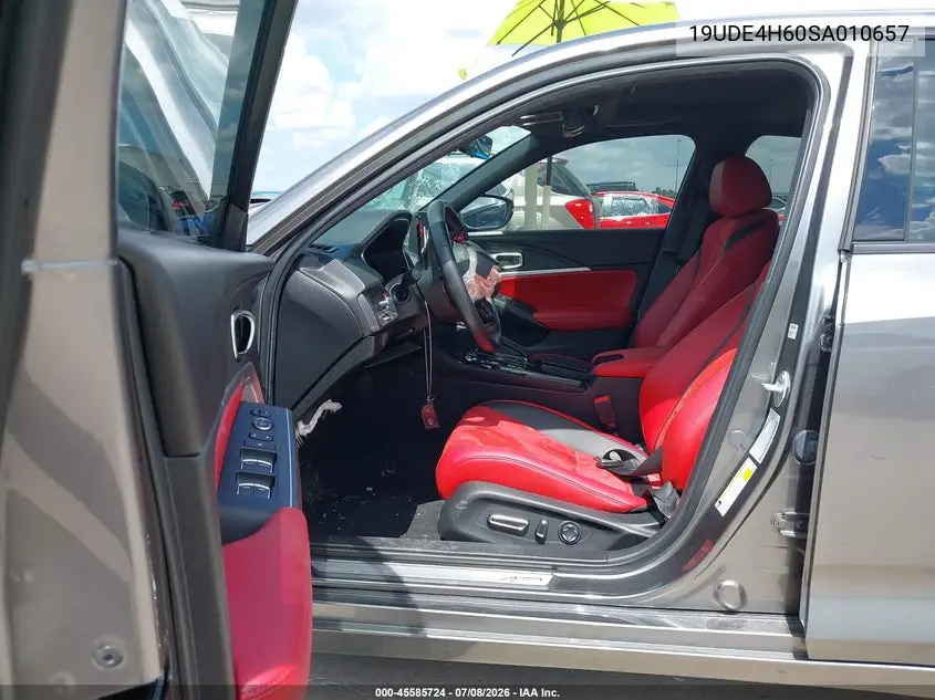 2025 Acura Integra A-Spec Technology VIN: 19UDE4H60SA010657 Lot: 45585724