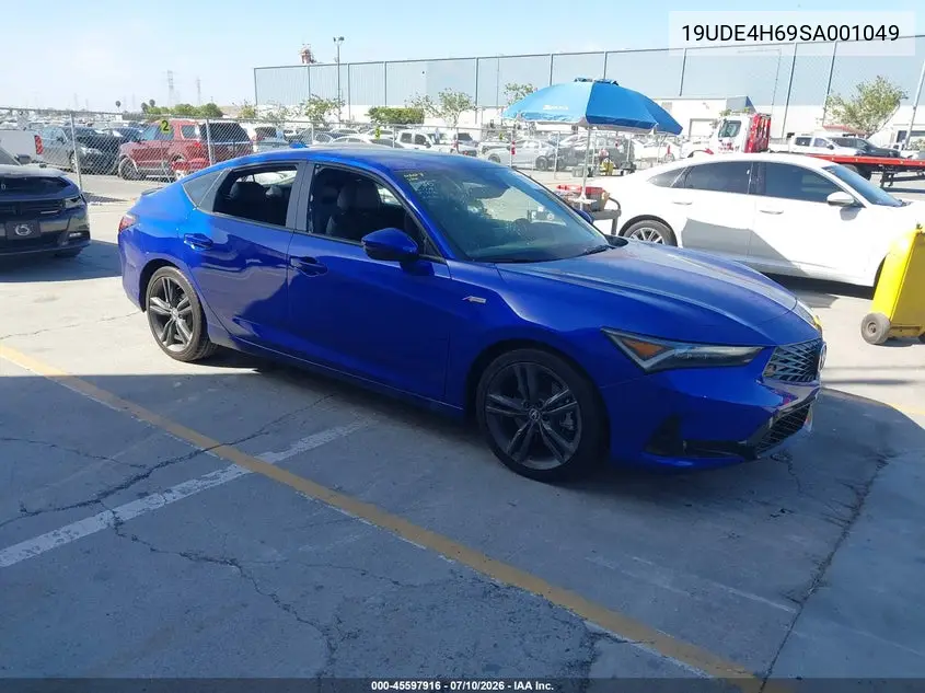 2025 Acura Integra A-Spec Technology VIN: 19UDE4H69SA001049 Lot: 45597916