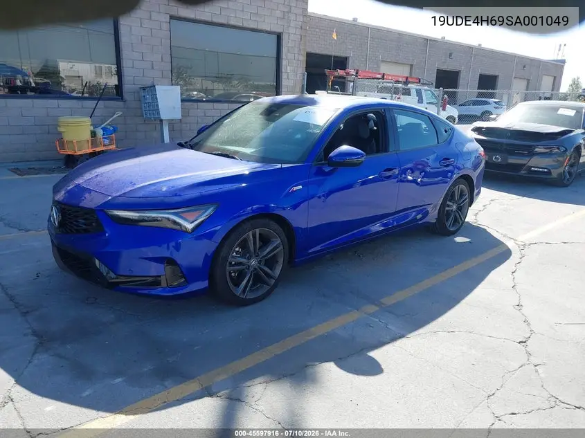 2025 Acura Integra A-Spec Technology VIN: 19UDE4H69SA001049 Lot: 45597916