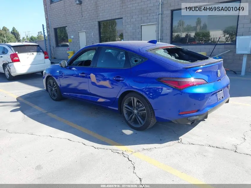 2025 Acura Integra A-Spec Technology VIN: 19UDE4H69SA001049 Lot: 45597916