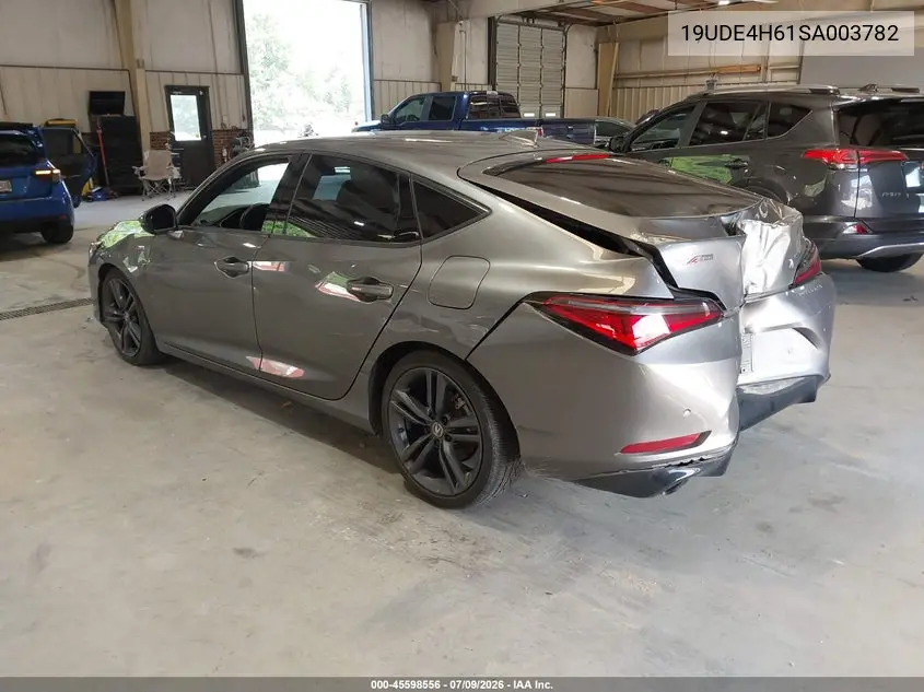 2025 Acura Integra A-Spec Technology VIN: 19UDE4H61SA003782 Lot: 45598556