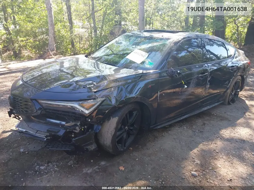 2026 Acura Integra Fwd A-Spec With Technology VIN: 19UDE4H64TA001638 Lot: 45312562