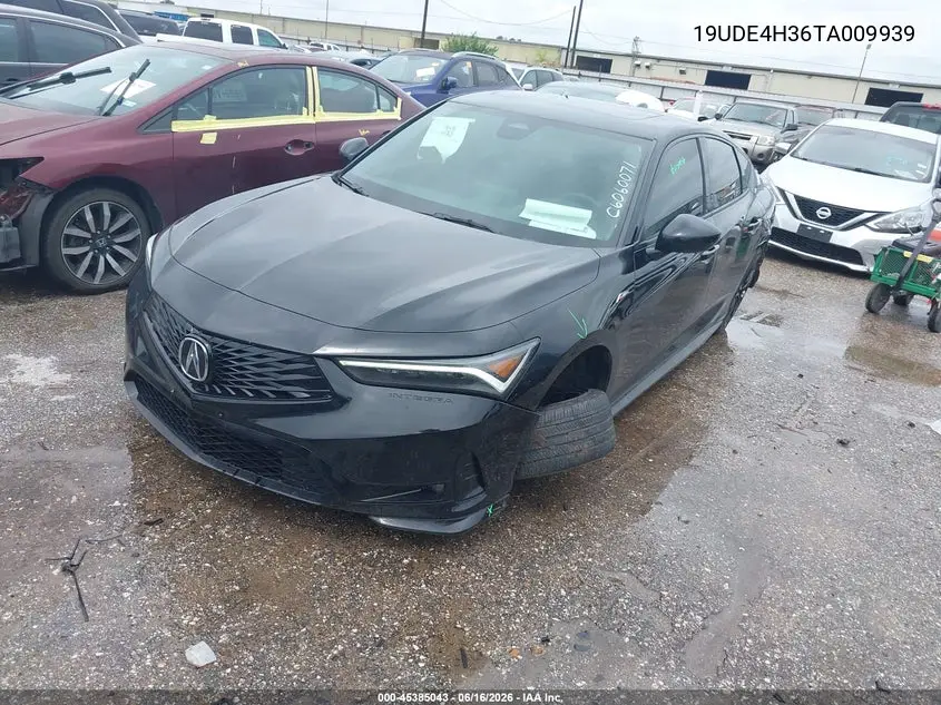 2026 Acura Integra Fwd A-Spec VIN: 19UDE4H36TA009939 Lot: 45385043