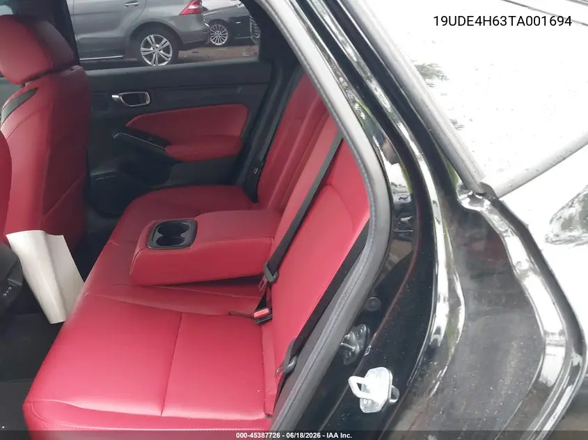 2026 Acura Integra Fwd A-Spec With Technology VIN: 19UDE4H63TA001694 Lot: 45387726