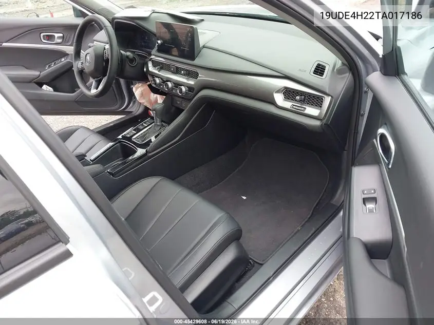 2026 Acura Integra Fwd VIN: 19UDE4H22TA017186 Lot: 45429608