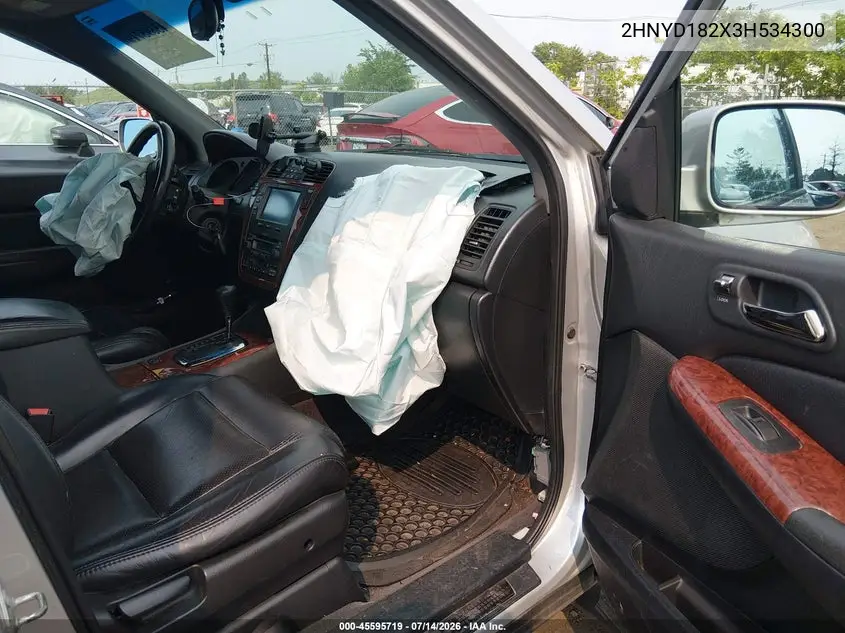 2003 Acura Mdx VIN: 2HNYD182X3H534300 Lot: 45595719