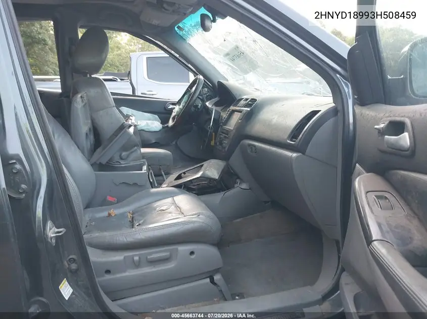 2003 Acura Mdx VIN: 2HNYD18993H508459 Lot: 45663744
