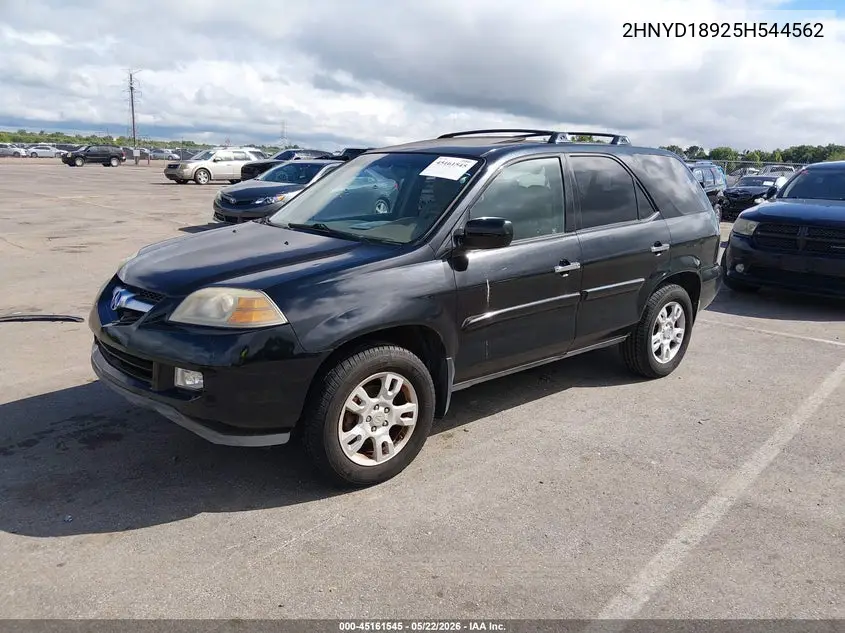 2005 Acura Mdx VIN: 2HNYD18925H544562 Lot: 45161545