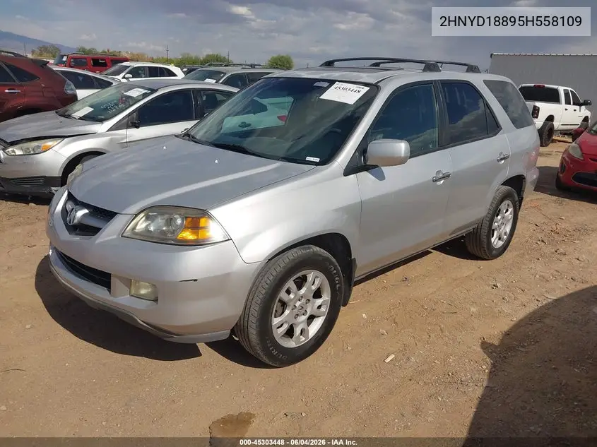 2005 Acura Mdx VIN: 2HNYD18895H558109 Lot: 45303448