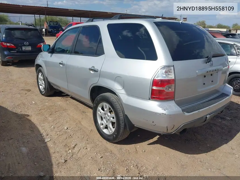 2005 Acura Mdx VIN: 2HNYD18895H558109 Lot: 45303448