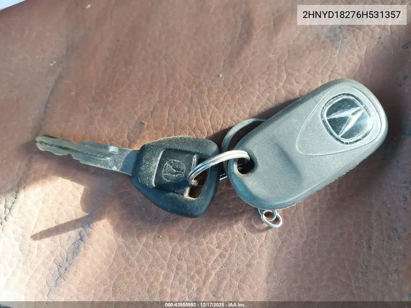 2HNYD18276H531357 2006 Acura Mdx