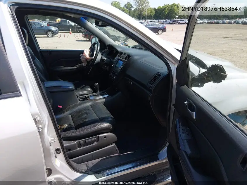 2006 Acura Mdx VIN: 2HNYD18976H538547 Lot: 45362516