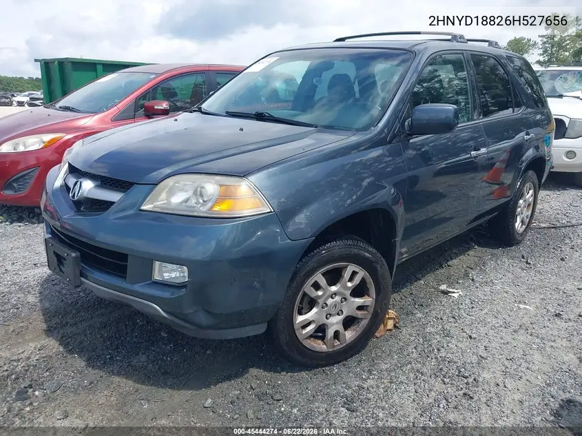 2006 Acura Mdx VIN: 2HNYD18826H527656 Lot: 45444274