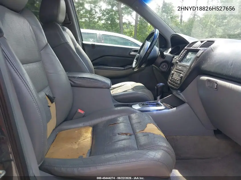 2006 Acura Mdx VIN: 2HNYD18826H527656 Lot: 45444274