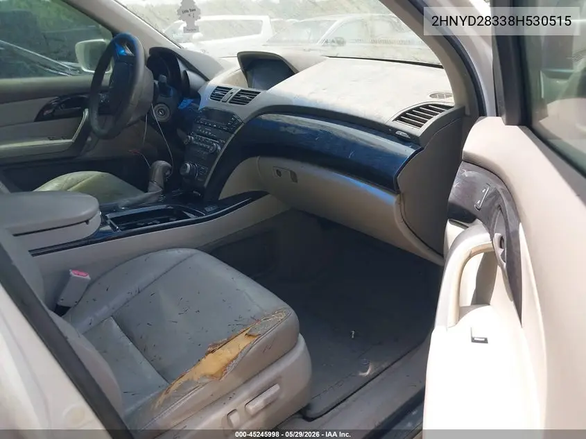 2008 Acura Mdx Technology Package VIN: 2HNYD28338H530515 Lot: 45245998