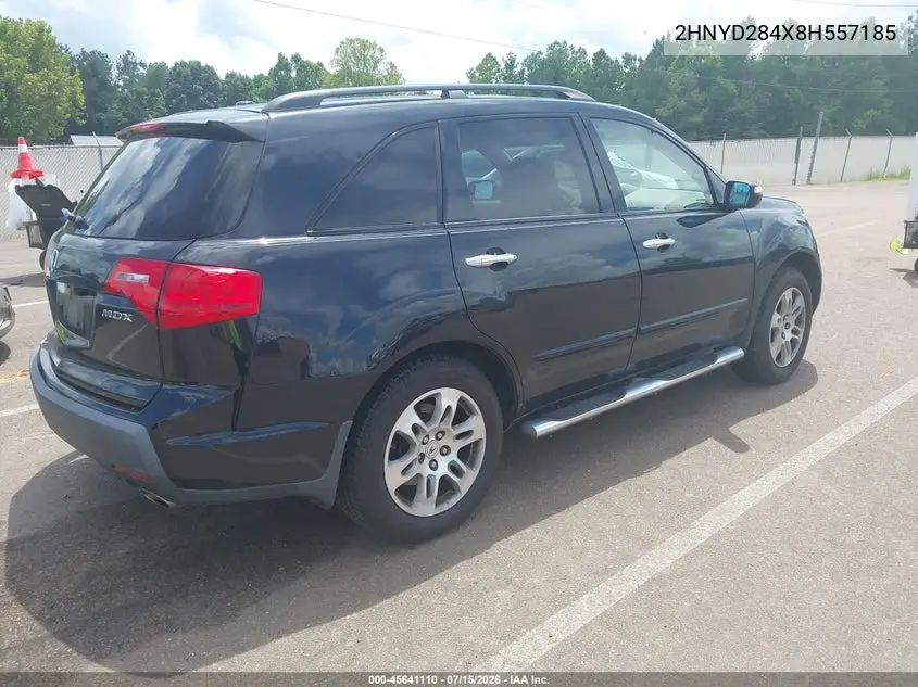 2008 Acura Mdx Technology Package VIN: 2HNYD284X8H557185 Lot: 45641110