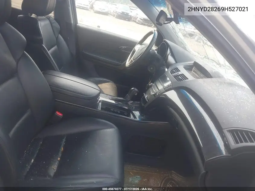 2009 Acura Mdx VIN: 2HNYD28269H527021 Lot: 45670277