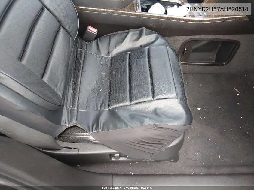 2010 Acura Mdx Advance Package VIN: 2HNYD2H57AH520514 Lot: 45538277
