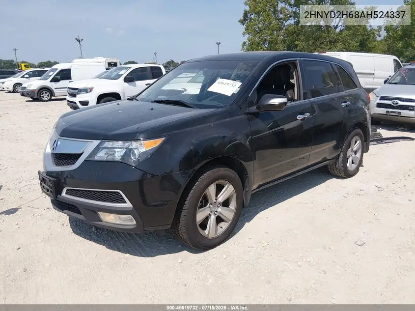 2010 Acura Mdx Technology Package VIN: 2HNYD2H68AH524337 Lot: 45619732