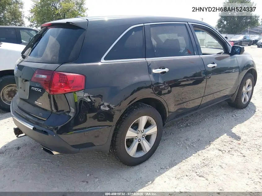 2010 Acura Mdx Technology Package VIN: 2HNYD2H68AH524337 Lot: 45619732