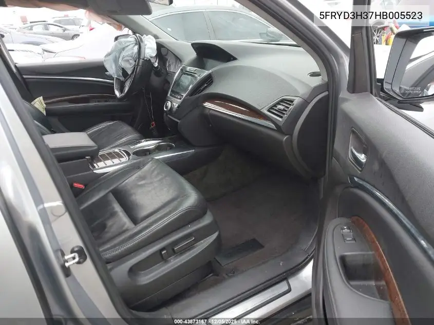 5FRYD3H37HB005523 2017 Acura Mdx