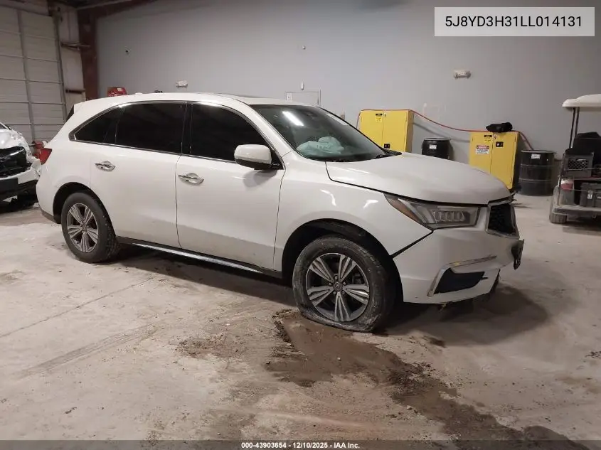 5J8YD3H31LL014131 2020 Acura Mdx Standard