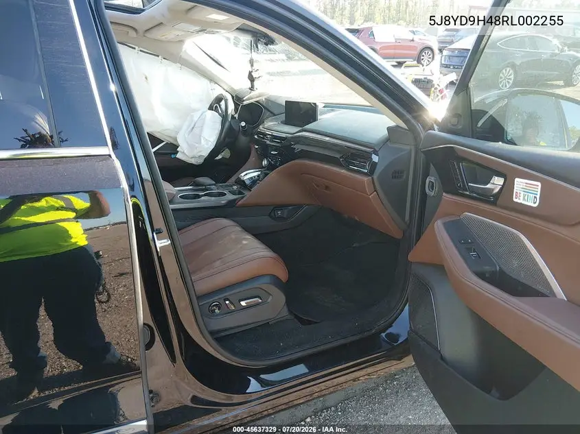 2024 Acura Mdx Technology Package VIN: 5J8YD9H48RL002255 Lot: 45637329