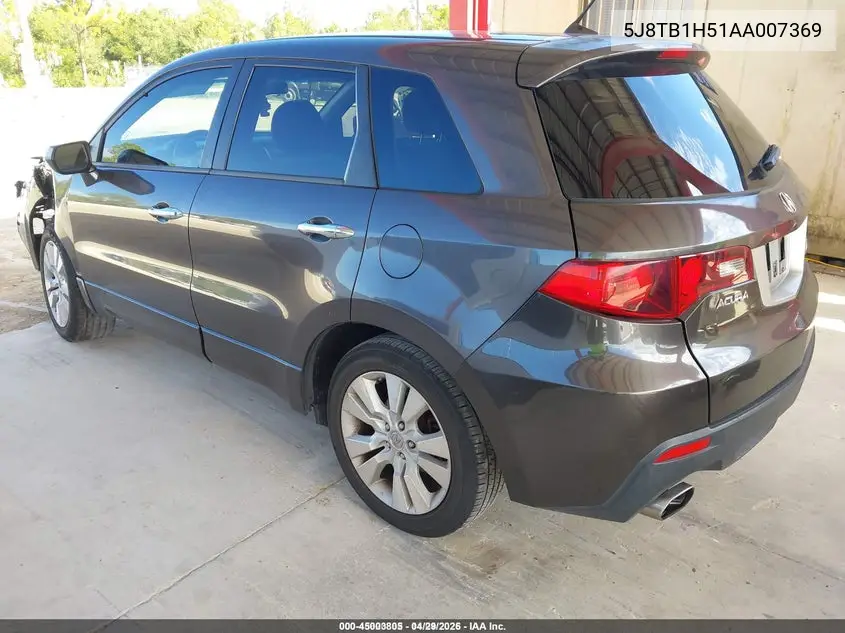 5J8TB1H51AA007369 2010 Acura Rdx