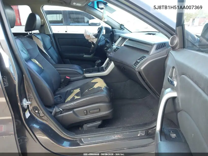 5J8TB1H51AA007369 2010 Acura Rdx