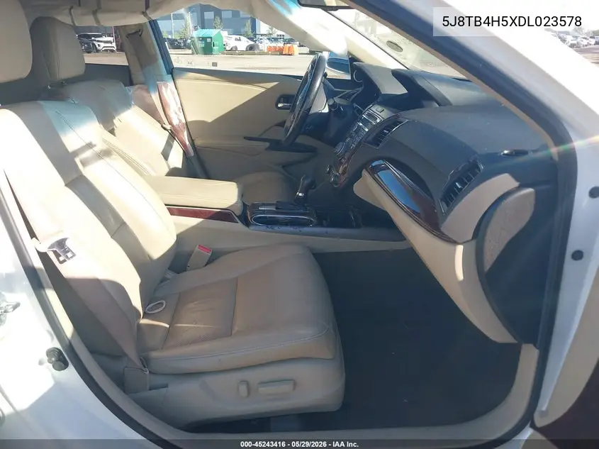 2013 Acura Rdx VIN: 5J8TB4H5XDL023578 Lot: 45243416