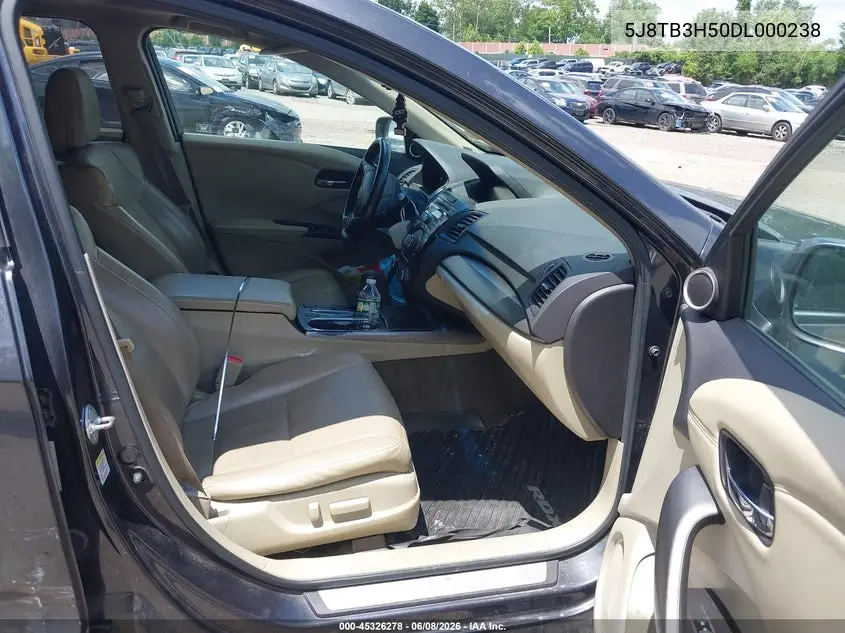 2013 Acura Rdx VIN: 5J8TB3H50DL000238 Lot: 45326278