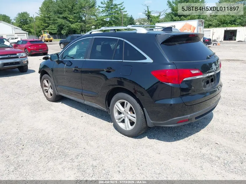 2013 Acura Rdx VIN: 5J8TB4H5XDL011897 Lot: 45615275