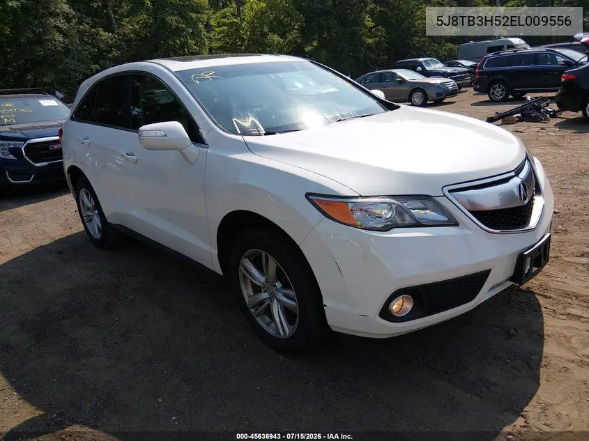 2014 Acura Rdx VIN: 5J8TB3H52EL009556 Lot: 45636943