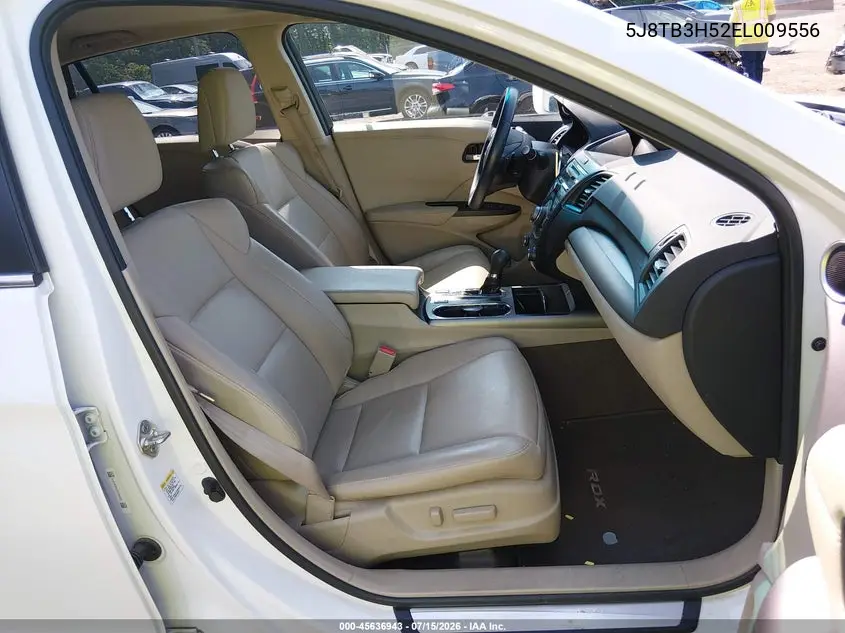 2014 Acura Rdx VIN: 5J8TB3H52EL009556 Lot: 45636943