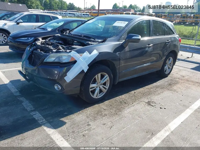 2014 Acura Rdx VIN: 5J8TB4H55EL023845 Lot: 45638506