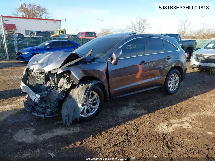5J8TB3H33HL009813 2017 Acura Rdx Acurawatch Plus Package