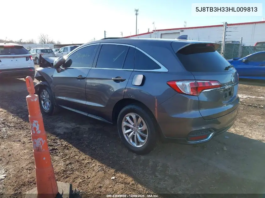 5J8TB3H33HL009813 2017 Acura Rdx Acurawatch Plus Package