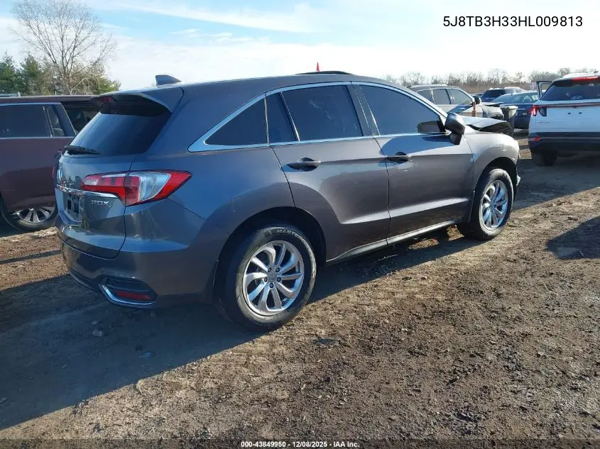 5J8TB3H33HL009813 2017 Acura Rdx Acurawatch Plus Package
