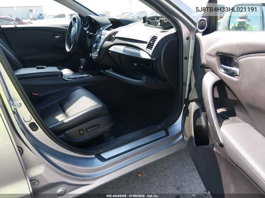 2017 Acura Rdx Acurawatch Plus Package VIN: 5J8TB4H33HL021191 Lot: 45549356