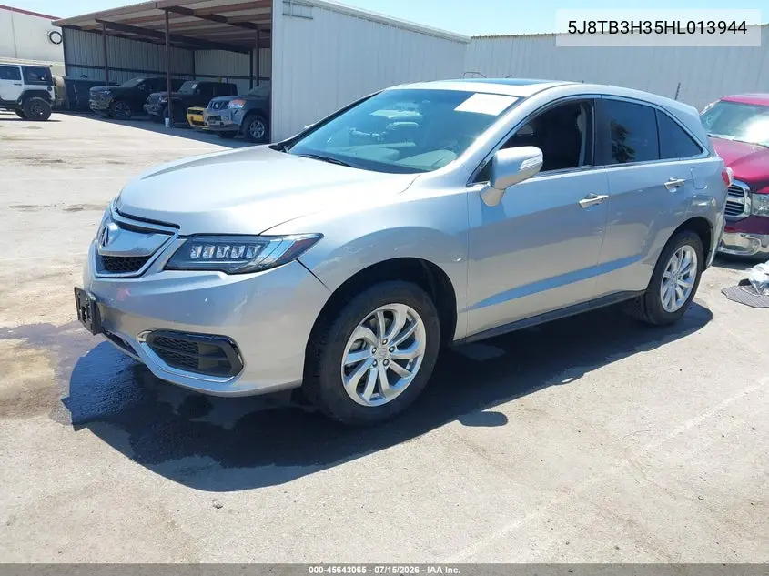 2017 Acura Rdx Acurawatch Plus Package VIN: 5J8TB3H35HL013944 Lot: 45643065
