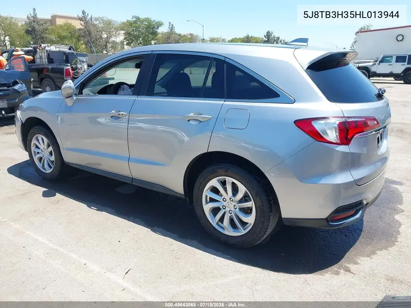 2017 Acura Rdx Acurawatch Plus Package VIN: 5J8TB3H35HL013944 Lot: 45643065