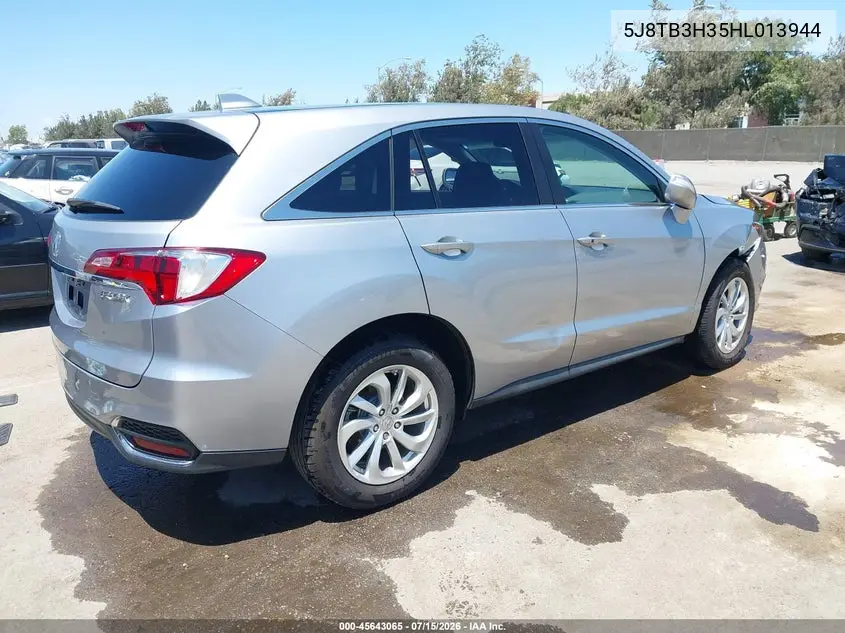 2017 Acura Rdx Acurawatch Plus Package VIN: 5J8TB3H35HL013944 Lot: 45643065