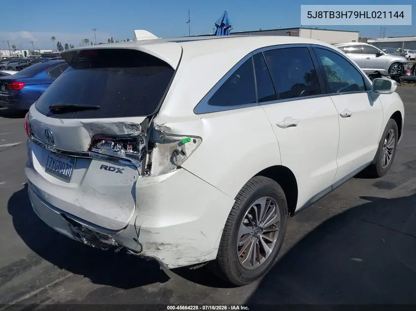 2017 Acura Rdx Advance Package VIN: 5J8TB3H79HL021144 Lot: 45664228