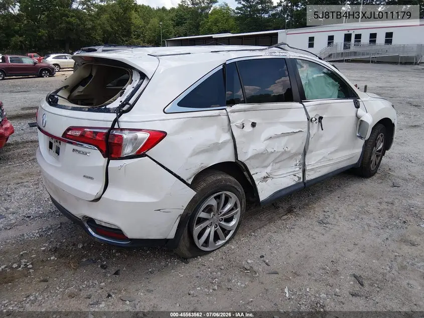 2018 Acura Rdx Acurawatch Plus Package VIN: 5J8TB4H3XJL011179 Lot: 45563562